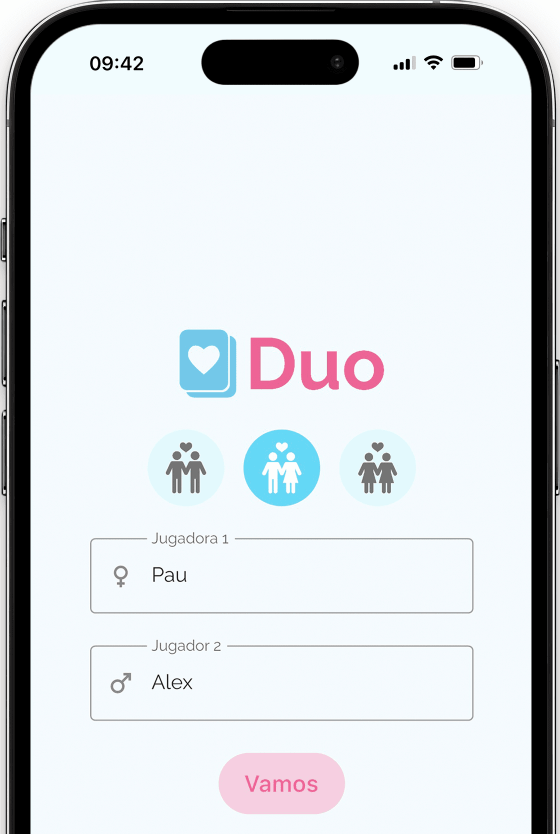 Duo en celular